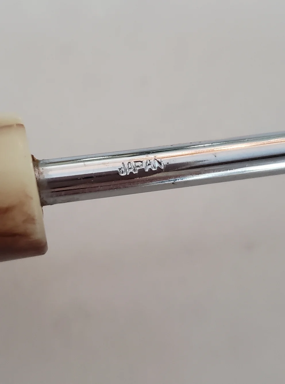 Vintage Bar Utensils, a Pair, Faux Tusk Handles
